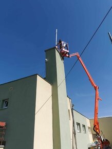 Výškové práce plošinou 14m - 2