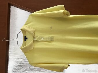 EMPORIO ARMANI pánske polotricko žlté L/ XL - 2