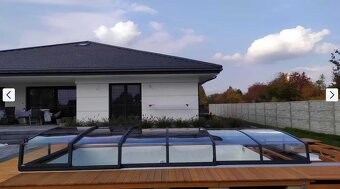 Zastrešenie bazéna, bazénu,370 x 640 x 80 cm - SYSTEM COVERS - 2