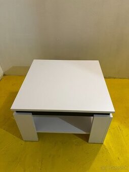 Konferenčný stolík, biela/grafit, LEJSY (Kondela) - 2