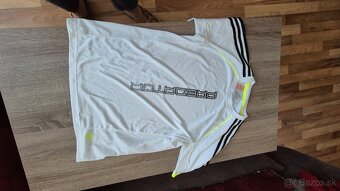 Ciklisticke yricko  biele adidas L - 2