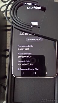 Samsung galaxy S22 8Gb/ 128Gb. - 2