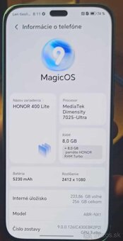 Honor 400 lite - 2