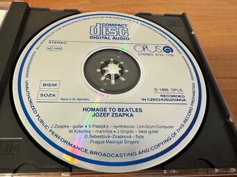 CD Jozef Zsapka - Homage To Beatles - 2
