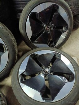4ks alu disky VW 5x112 R20 pneu 6mm 215/45 r20 - 2