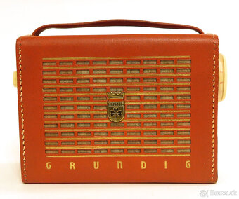 Tranzistorové kabelkové rádio GRUNDIG 50te roky - 2