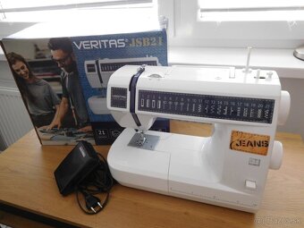 Šijací stroj VERITAS JEANS, 21 programov, - 2