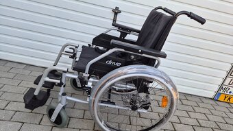 invalidny vozík 46cm držiak na barle pas - 2