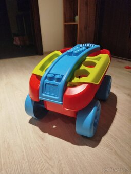 Detský vozík s kockami - 2