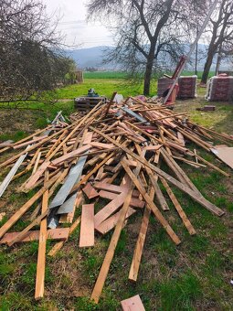 Staré drevo zo strechy - 2