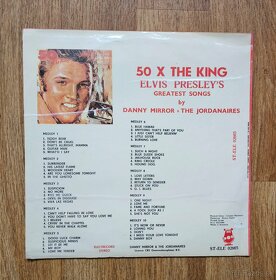 Prodám LP,vinyl gramofonovou desku 50 X THE KING ELVIS PRESL - 2