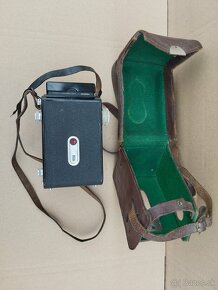 Starý fotoaparat FLEXARET s krytkou a pouzdrem - 2