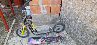 Kolobežka WZOOM a skateboard a pogo tyč - 2