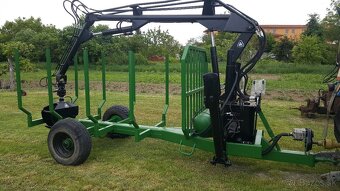 Vyvážačka dřeva za traktor - 2