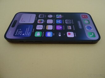 iPhone 14 PRO MAX 128GB BLACK - ZÁRUKA 1 ROK - 100% BATERIA - 2