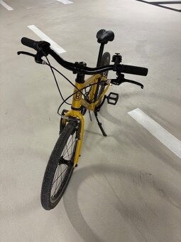 Detský bicykel Bungi Bungi Lite 20" - Žltý (3 rýchlosti) - 2