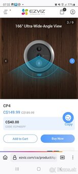 Ezviz CP4 smart kukatko v zaruke nove PC 189 EUR Hikvision - 2