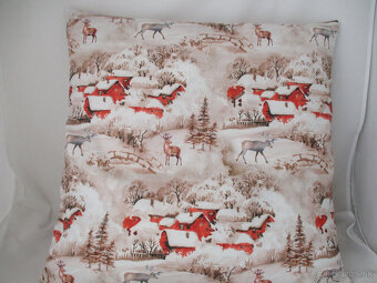 Obliečka zimná krajina,50x50cm - 2