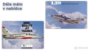 plechová cedule - Aero L-39 Albatros (dobová reklama) - 2