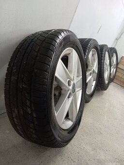 Sada hliníkové disky+ zimné pneumatiky 205/55 r 16 - 2