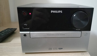 Mini veža Philips MCM 2300, MP3/CD/USB/AUX/FM, bezchybná - 2