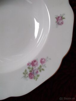 Predám staré porcelánové taniere 23,5cm 6ks. Czechoslovakia. - 2