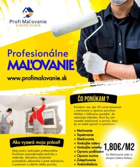 Maliarske práce - 2
