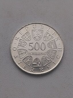 Strieborne mince Rakusko - 2