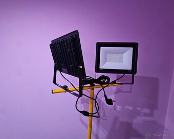 Led reflektory 2-100W + stojan. - 2
