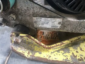 Amman Bomag Wacker neuson žehlička - 2