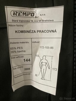 Pracovny overal zeleny - 2