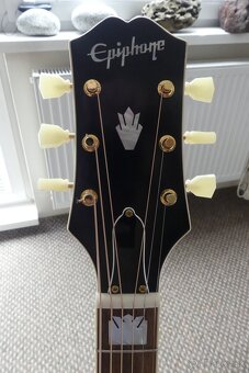 EPIPHONE Inspired by Gibson J-200 aged vintage sunburst - 2