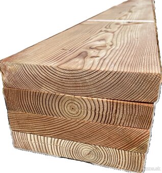 Tlakovo impregnované terasové dosky červený smrek 27x148 - 2