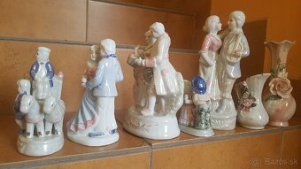 Porcelanove sošky. - 2