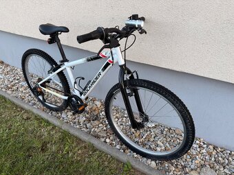Rockrider ST 100 26” – horský bicykel pre deti 9–14 + svetlá - 2