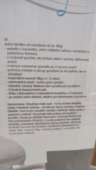 Detské lehátko Bo Jungle B-Rocker Gray - 2