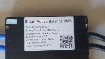 Smart BMS JK B2A20S20P - 200A - použité - 2