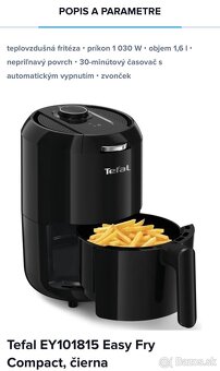 FRITEZA TEFAL EY101815 Easy Fry Compact - 2