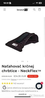Natahovac krčnej chrbtice - 2