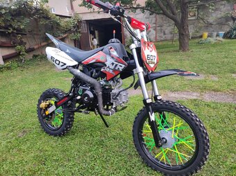 Predám Pitbike 125 AUTOMAT, 14"/12" - 2