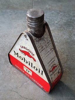 Plechovka Mobiloil - 2
