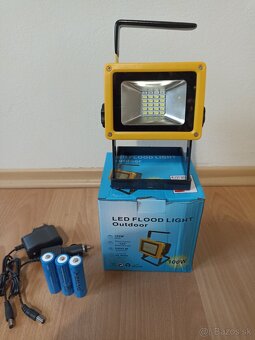 Prenosné vysokovýkonné nabíjateľné Led svietidlo / lampa - 2