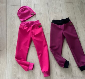 Softshellove nohavice s flisom 80-140 - 2