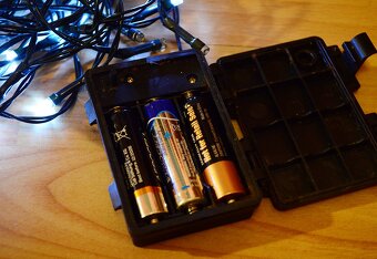 Svetelna retaz na baterie 50 LED 5m - 2