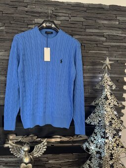 Pánsky sveter modrý - 2