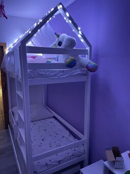 Poschodová postel - domček - 2