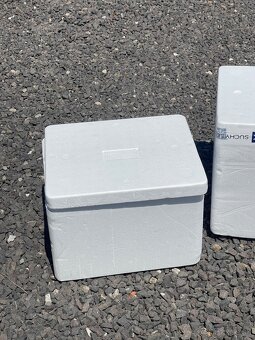 Termoboxy polystyrenove, chladiace boxy nove 13 ks - 2
