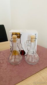 Sklenené fľaše na olej a ocot - 2