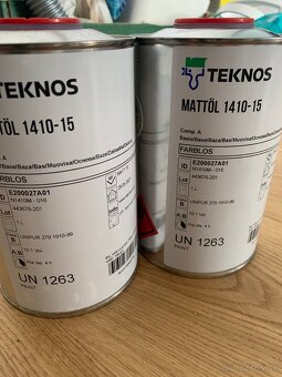 Olej na drevenu podlahu Teknos - 2