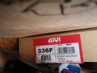 Držiak / nosič top case na yamaha tdm 850, značka Givi - 2